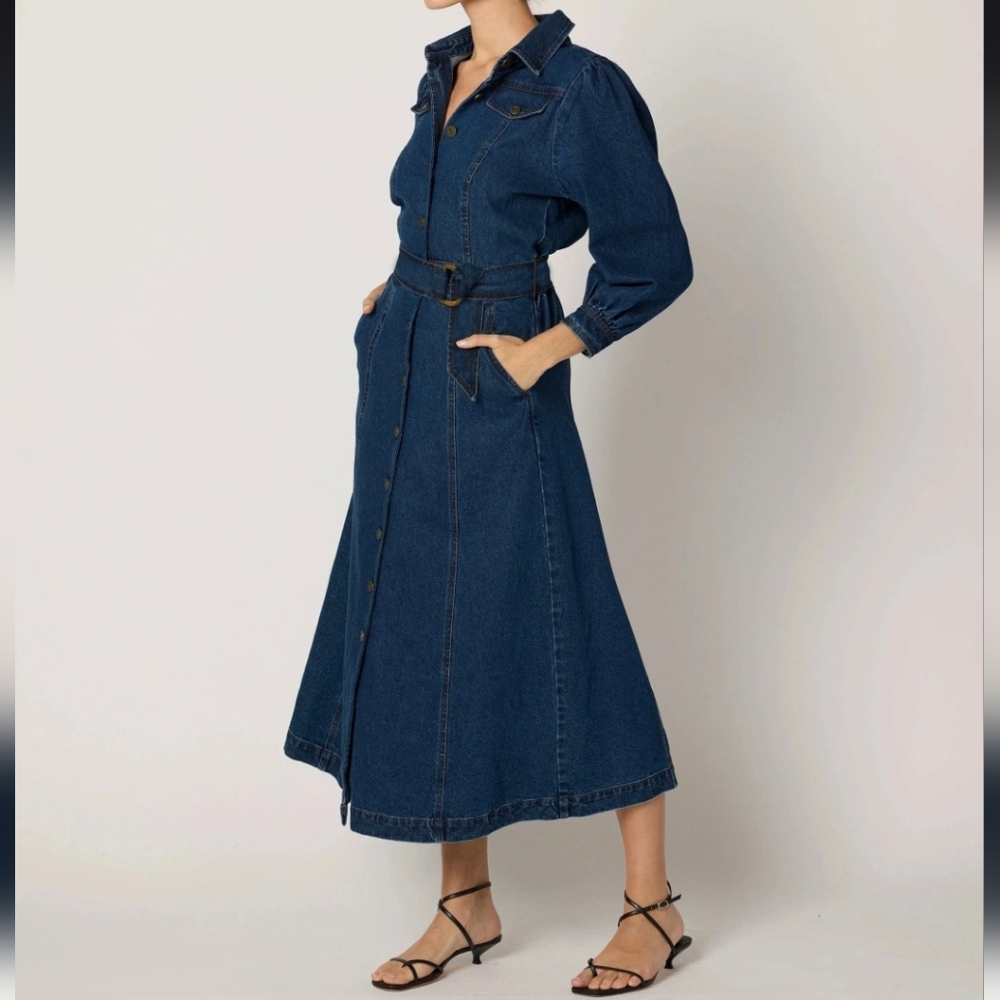 NWT Cleobella Denim Dress